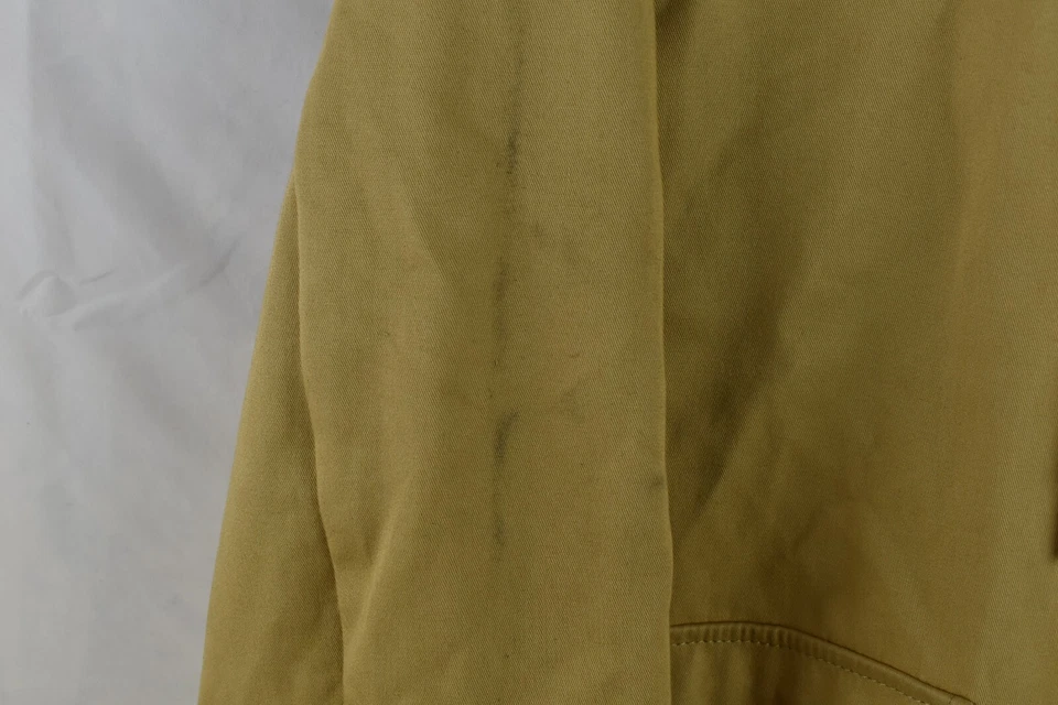 Chaqueta Abrigo de Lluvia H&M Beige Talla M Mujer Cremallera Completa Con Capucha Foto 2 de 4