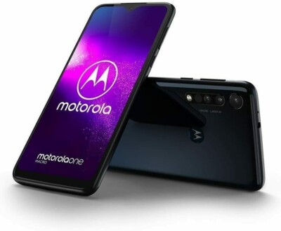 Motorola ONE Macro Space Blue 4/64 Gb Dual-SIM - XT2016-1 -  6,2'' NFC