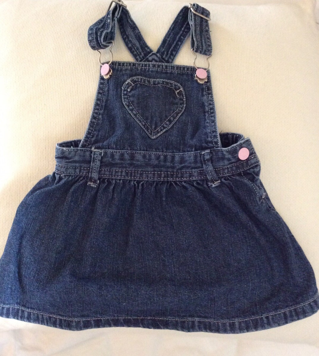 Target Girls Size Denim Overall Dress 🍃 Australia