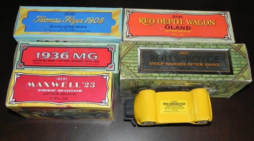 Avon Collection 6 Boxes of Avon Bottles and After Shave Vintage with boxes - 第 2/12 張圖片