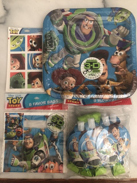 Toy Story Birthday Party Supplies Set Toy Story Plates Napkins Cups | eBay