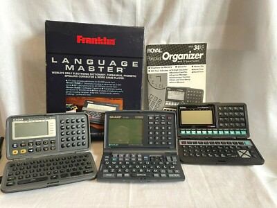 Vintage Digital Organizer Lot