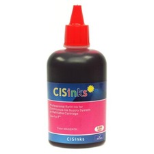 Magenta Universal Refill Ink Bottle for Canon GI290 PIXMA G4210 G1200 G2200