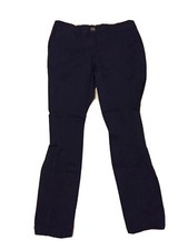WOMENS TOMMY HILFIGER CUFFED ANKLE BLUE CHINO Tapered-Leg Pants SZ 4 EE6