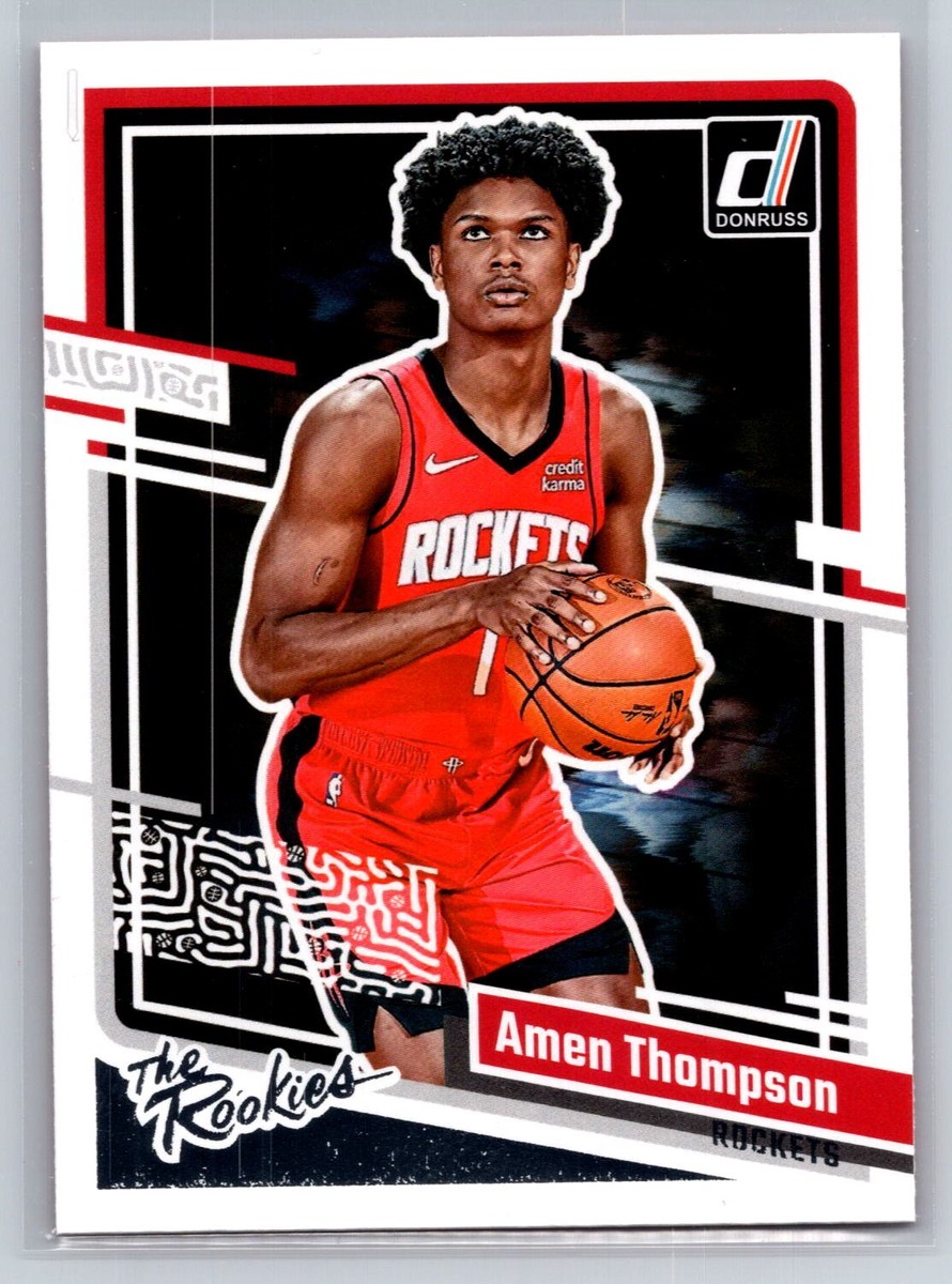 2023-24 Donruss #4 Amen Thompson The Rookies | eBay