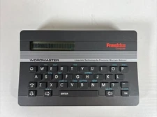Franklin Wordmaster Vintage 80’s Electronic Spell Checker Thesaurus WM-1000