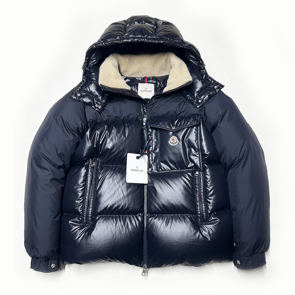 MONCLER ダウンパーカー ネイビー ネイビーブルー Moncler x Gilga Farm by Donald Glover パーカー