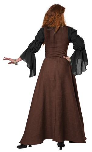 Medieval Overdress Adult Woman Costume - Picture 4 of 6