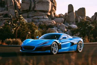 Rimac C Two California Edition Racing Car Wall Art Home Decor - POSTER 20x30