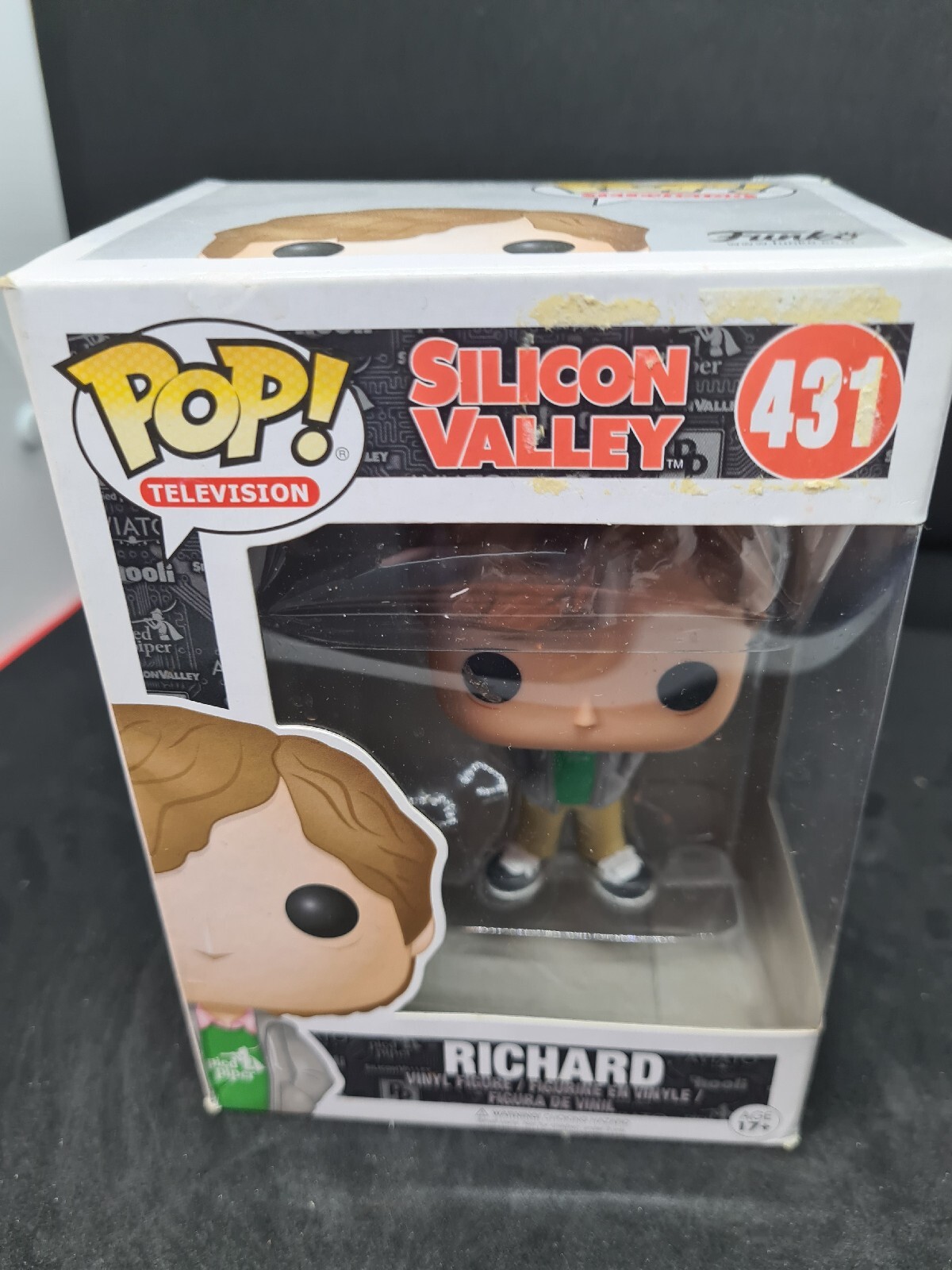En Oferta Collectable Funko Pop Vinyl Figure Silicon Valley Richard #431 Box Damaged