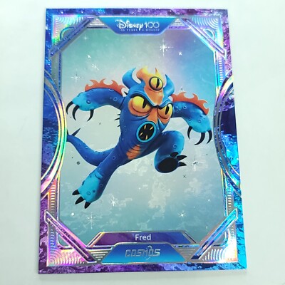 Fred Big Hero 6 2023 Kakawow Cosmos Disney 100 All Star Silver Parallel #57