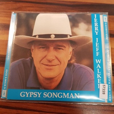 JERRY JEFF WALKER gypsy songman VG+/VG+ (CD Album, Country, Sawdust)
