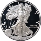 1999-P Silver American Eagle $1 PCGS PR70 DCAM - STOCK