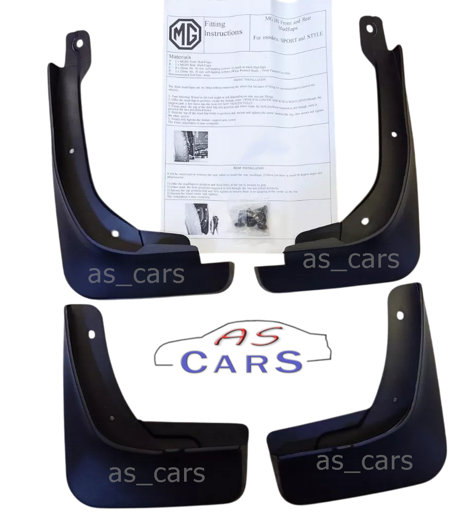 車用マッドフラップ ボルボ S80 S80L 2007~2016 フェンダー