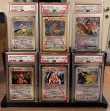 Pokemon Dragonite SET 6: JP/ENG Vintage, Hell + Dark Dragonite. PSA 10 149