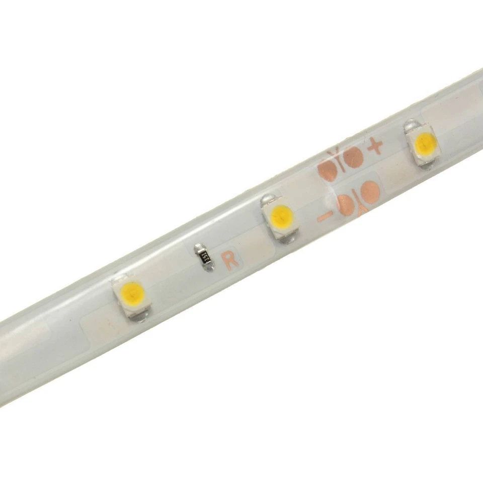 2 Pcs 1M 60-3528 SMD  LED Light Strip DC12V, Warm White & Red V5C99278 - Image 4 of 4