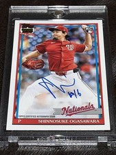 Topps 2026 Series 1  1991 Shinnosuke Ogasawara On Card Auto Nationals 91A-SHIN