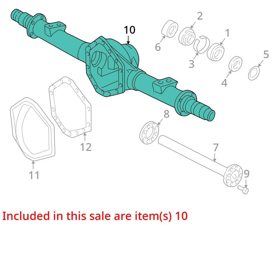 ADEQUADO PARA 2000 CHEVROLET GMC C2500 K3500 CARCAÇA 19150618 - NOVO FABRICANTE DE EQUIPAMENTO ORIGINAL 19150618 - Imagem 2 de 3