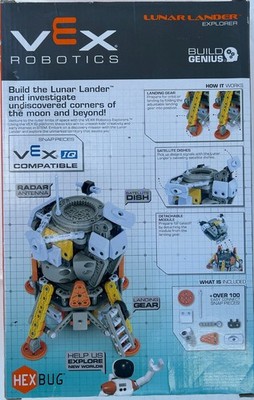 HEXBUG VEX ROBOTICS LUNAR LANDER EXPLORER CONSTRUCTION KIT STEM ENGINEERING NEW