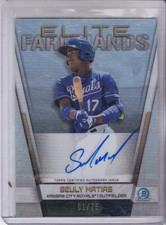 Seuly Matias AUTO 01/75 2019 Bowman Chrome Elite Farmhands #EFA-SM KC Royals