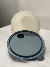 Vintage Tupperware With Blue Kid