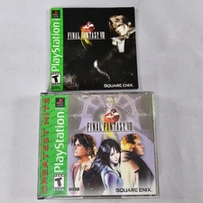 Final Fantasy VIII 8 PlayStation 1 CIB Complete 4 Discs In Good Condition READ⬇