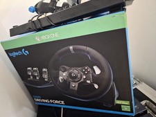 Logitech G920 UK Plug Driving Force Racing Wheel for Xbox One and PC