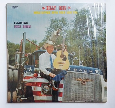 Billy Mac - Double Clutchin Guitar Pickin Radio Star - US Country Signed Vinyl