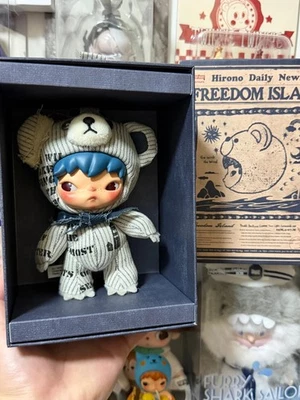 100%Authentic POP MART Hirono Freedom Island Plush Doll Pendant