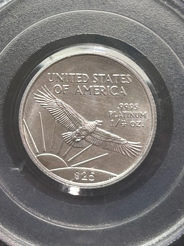 SASA 2005 1/4 Oz Platinum Pcgs Ms69 - Image 4 of 4