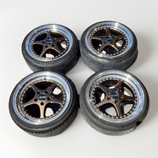 Oz Mitto 3 Piece Wheels 5x114.3 17x8.5 17x9 Staggered Fitment Wheels Only