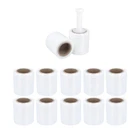 Mini Stretch Wrap Shrink Film with 1 Plastic Handle/Case Select: Size & Rolls