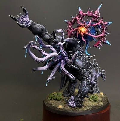 AOS Mutalith Vortex Beast/Slaughterbrute Painted Monster Tzeentch Khorne Presale