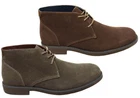 Mens Hush Puppies Terminal Extra Wide Width Leather Suede Boots - ModeShoesAU