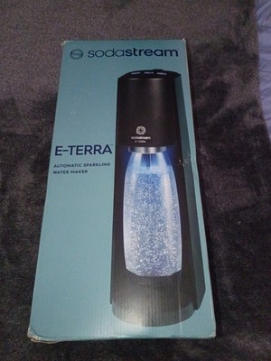 SodaStream - E-TERRA Sparkling Water Maker - Black