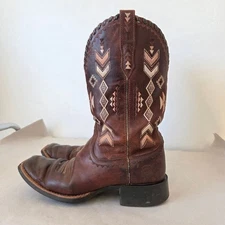 Ariat Round Up Skyler Western Boot Women's 7.5 B Cowgirl Farm Barn Rodeo Cowboy