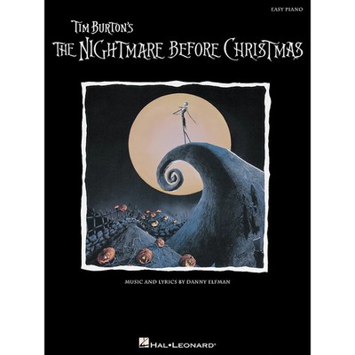 Hal Leonard Tim Burton's The Nightmare Before Christmas for Easy Piano