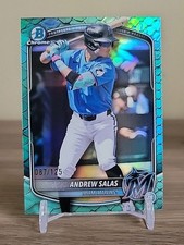 Andrew Salas - 2025 Bowman Draft Aqua Reptilian 087/125 #BDC-34