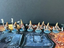 CMON Massive Darkness Dwarf Mob (8 Miniatures) *Painted* Kickstarter