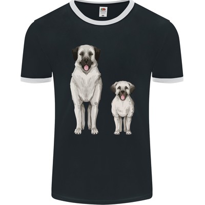 Anatolische Shepherd Hund Und Welpe Herren Ringer Fotl