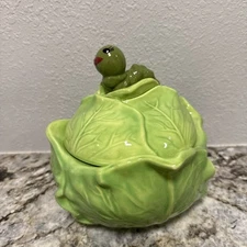 Cabbage Serving Bowl With Lid, Cookie Jar?