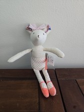 Moulin Roty La Petite Ecole de Danse Rose Pink Mouse Doll 8"