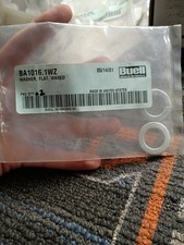 Buell BA1016.1 WZ FLAT WAXED WASHER QTY2 Made In Usa