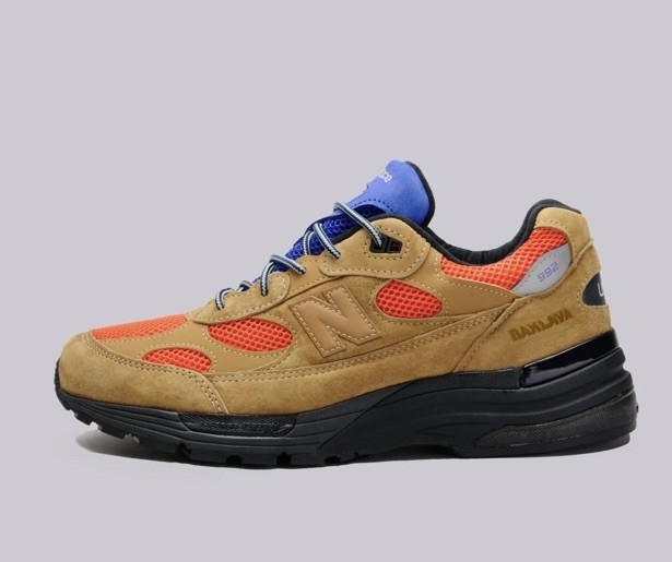 Baklava x New Balance 992 Tiger Eye Action Bronson Size 12