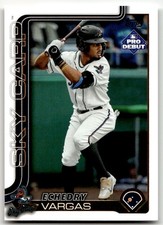 2025 Topps Pro Debut #PD-155 Echedry Vargas Beloit Sky Carp Baseball