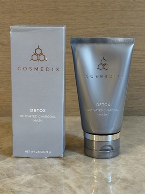 CosMedix Detox Aktivkohle Maske 2,6 Unzen/74 g Brandneu