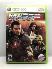 Mass Effect 2 (Microsoft Xbox 360, 2010) Complete w/ Manual - Tested Working