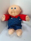Cabbage Patch Kids Bald Preemie 1989 Hasbro Blue Eyes w/Clothing