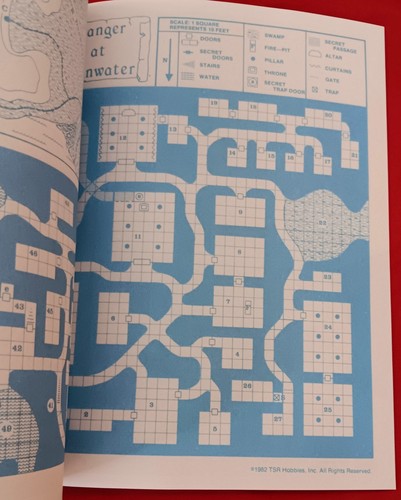 AD&D Module U2 Danger at Dunwater Dave J. Browne Don Turnbull TSR 1982 REPRINT - Picture 10 of 10