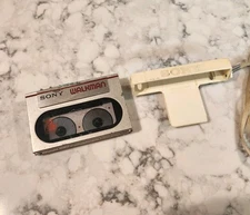 Sony Walkman WM-10 Red Vintage Cassette Player / Parts Repair / Made in Japan